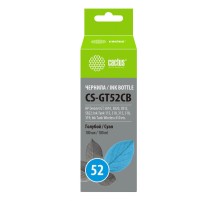 -/ Чернила Cactus CS-GT52CB M0H54AE голубой 100мл для DeskJet GT 5810/5820/5812/5822
