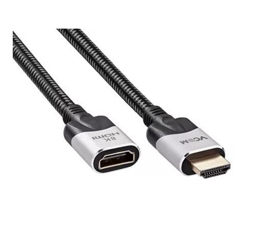 Кабель/ Кабель удлинительный HDMI 2.1v, 8K@60Hz, 1m, медь,  VCOM <CG516M-1.0>