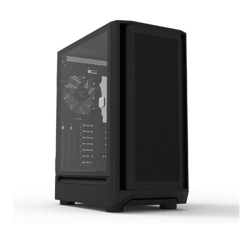 корпус ZALMAN i6, EATX, BLACK, FRONT MESH, WINDOW, 2x3.5", 3x2.5", 1xUSB2.0, 1xUSB3.0, 1xUSB Type C, FRONT 3x140mm RGB LED, REAR 1x140mm RGB LED (незначительное повреждение коробки)