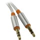 Defender Аудио-кабель JACK01-03 Белый JACK M- JACK M, 1,2м