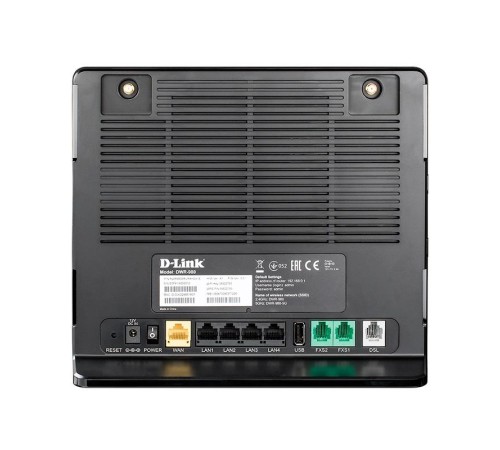 Маршрутизатор/ DWR-980 AC1200 Wi-Fi LTE Router, 1000Base-T WAN, 4x1000Base-T LAN, 2x3dBi detachable LTE antennas, 4x4dBi internal Wi-Fi antennas, SIM slot, 2xFXS+DSL+USB ports, VDSL2 support Маршрутизатор/ DWR-980 AC1200 Wi-Fi LTE Router, 1000Base-T WAN, 4x1000Base-T LAN, 2x3dBi detachable LTE antennas, 4x4dBi internal Wi-Fi antennas, SIM slot, 2xFXS+DSL+USB ports, VDSL2 support