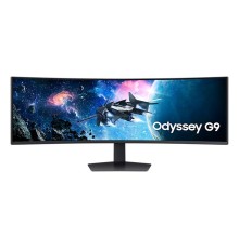 Монитор Samsung 49" Odyssey G9 G95C S49CG954EI Curved (VA 32:9 5120x1440x240Hz 1ms 450cd 2500:1 178/178 1,07B DP; HDMIx2 USB3.0x2 HAS Tilt Swiv VESA Black