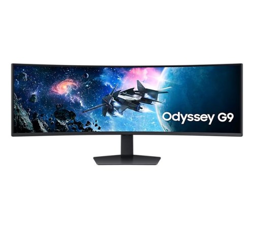 Монитор Samsung 49" Odyssey G9 G95C S49CG954EI Curved (VA 32:9 5120x1440x240Hz 1ms 450cd 2500:1 178/178 1,07B DP; HDMIx2 USB3.0x2 HAS Tilt Swiv VESA Black (существенное повреждение коробки)