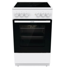 Плита GORENJE/ Тип плиты: электрическая, Тип варочной поверхности: электрическая, Цвет: белый, Гриль: Есть, Ширина, см: 50