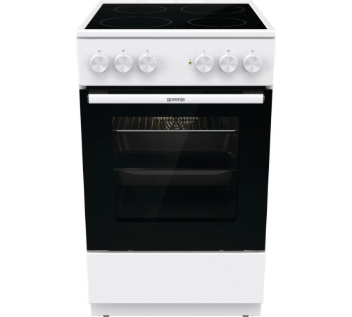 Плита GORENJE/ Тип плиты: электрическая, Тип варочной поверхности: электрическая, Цвет: белый, Гриль: Есть, Ширина, см: 50