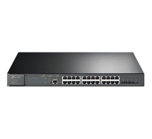 Коммутатор/ Omada 24-Port Gigabit and 4-Port 10GE SFP+ L2+ Managed Switch with 24-Port PoE+