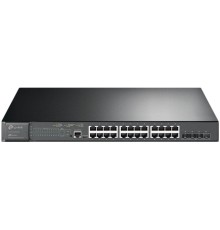 Коммутатор/ Omada 24-Port Gigabit and 4-Port 10GE SFP+ L2+ Managed Switch with 24-Port PoE+