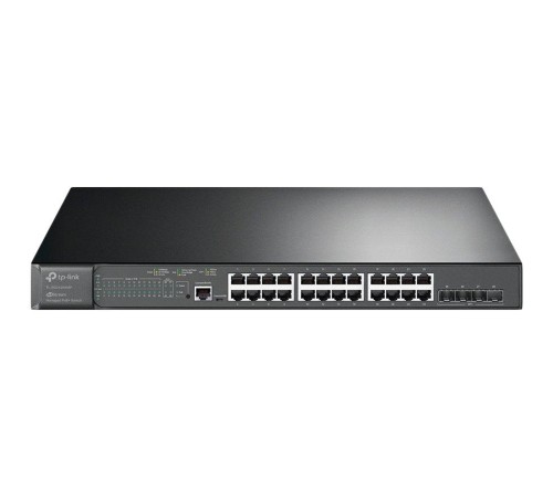 Коммутатор/ Omada 24-Port Gigabit and 4-Port 10GE SFP+ L2+ Managed Switch with 24-Port PoE+