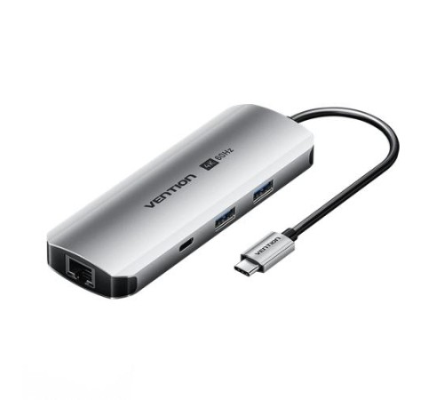 Мультифункциональный хаб Vention USB Type C 9 в 1 Мультифункциональный хаб Vention USB Type C 9 в 1