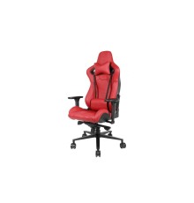 Кресло игровое Anda Seat Dracula, цвет чёрный/красный, размер M (110кг), материал кожа Napa (модель AD12)