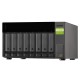 Полка расширения сетевого хранилища без дисков/ SMB QNAP TL-D800C USB 3.2 Gen 2 Type-C JBOD storage enclosure, 8-tray 3,5"/2,5" w/o HDD. desktop version.