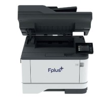 Многофункциональное лазерное печатающее устройство МФУ Fplus MB401adfn (лаз.моно,факс,A4,40 стр./мин,дуплекс 13 стр/мин,600x600dpi,перв.стр.5.9с.,DADF однопрох.50л.,CIS,600x600ppi,скан.моно 92 стор/мин,цв.40 стор/мин,2.8"цв.сенс.жк.,вх.350л,вых.150л.