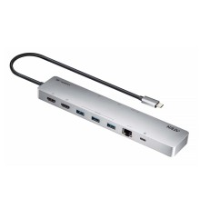 док станция ATEN 8k (4k HDMI Dual Display) 11-in-1 USB-C Multiport Dock with USB PD 100W