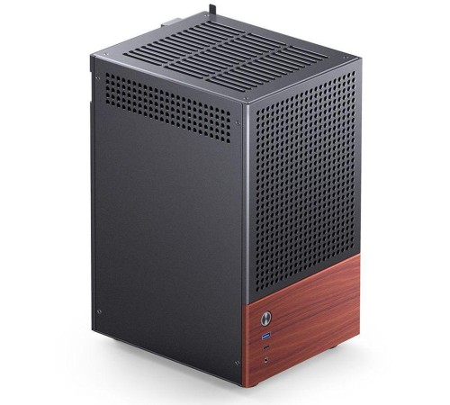 Корпус без блока питания/ Case JONSBO T6, Mini-Tower, 1x140mm, 1xUSB-A 3.0 + 1xUSB-C 3.2, mITX, wood panel + wooden handle Black Корпус без блока питания/ Case JONSBO T6, Mini-Tower, 1x140mm, 1xUSB-A 3.0 + 1xUSB-C 3.2, mITX, wood panel + wooden handle Black