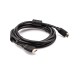 Кабель/ Кабель HDMI 19M/M ver 2.0, 3М,2 фильтра, Aopen/Qust <ACG517D-3M>