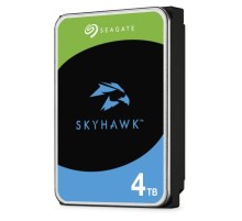 Жесткий диск Seagate Skyhawk HDD 3.5" SATA 4Tб, 5400 rpm, 256Mb buffer, ST4000VX015, 1 year, (аналог ST4000VX013)