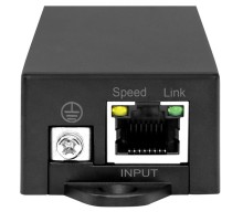 Преобразователь PoE af/at (48V) в Passive PoE (24V)/ Преобразователь PoE af/at (48V) в Passive PoE (24V). Вход: коннектор RJ45 IEEE 802.3af/at/Passive PoE (37V-57V) или разъем DC 48В(2.1x5.5); Выход: Разъем RJ45 (Passive PoE 24VDC; 4,5(+); 7,8(-). Преобра