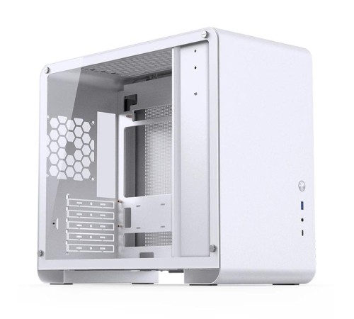 Корпус без блока питания/ Case JONSBO U4 Mini, Mini-Tower, TG, no fan, 1xUSB-A 3.0 + 1xUSB-C 3.2, mATX, mITX White Корпус без блока питания/ Case JONSBO U4 Mini, Mini-Tower, TG, no fan, 1xUSB-A 3.0 + 1xUSB-C 3.2, mATX, mITX White