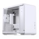 Корпус без блока питания/ Case JONSBO U4 Mini, Mini-Tower, TG, no fan, 1xUSB-A 3.0 + 1xUSB-C 3.2, mATX, mITX White