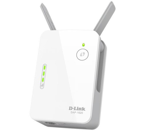 расширитель сети/ DAP-1620,DAP-1620/B AC1300 Wi-Fi Extender, 1000Base-T LAN, 2x1dBi (2.4GHz)/2dBi (5GHz) external antennas расширитель сети/ DAP-1620,DAP-1620/B AC1300 Wi-Fi Extender, 1000Base-T LAN, 2x1dBi (2.4GHz)/2dBi (5GHz) external antennas