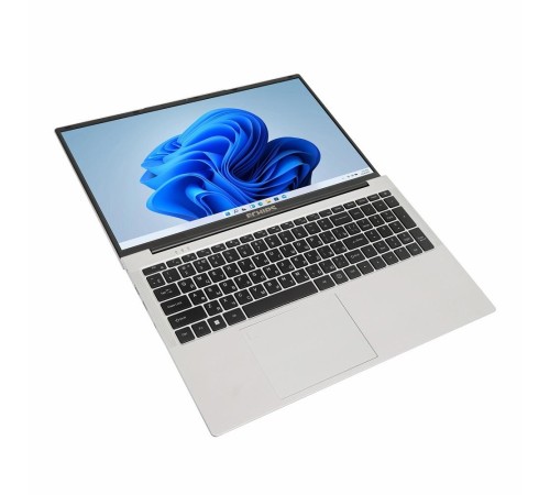 Ноутбук/ Taganay  17.3"(1920x1080 IPS (матовый))/Intel Celeron N5095(2Ghz)/16384Mb/512SSDGb/noDVD/Int:Intel UHD Graphics/Cam/BT/WiFi/-/33.9WHr/war 1y/1.9kg/Silver/Win11Home