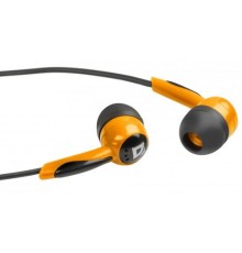 Defender Наушники вставки Basic 604 черный + оранжевый