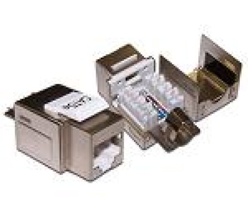Модуль Keystone, RJ45, кат.5E, STP, 90 градусов Модуль Keystone, RJ45, кат.5E, STP, 90 градусов