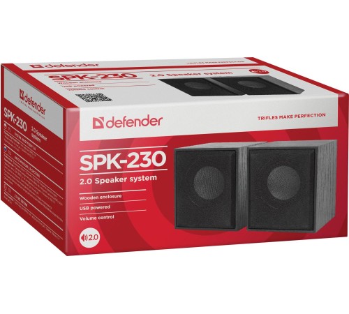 Defender Акустическая 2.0 система SPK 230 4 Вт, питание от USB
