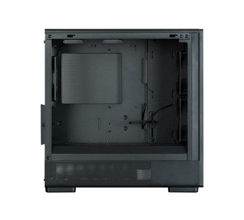 корпус ZALMAN P10 NAMU, MATX, BLACK, WINDOW, FRONT COVER WALNUT, 2x3.5", 3x2.5", 1xUSB TYPE-C, 1xUSB3.0, FRONT 2x120mm, REAR 1x120mm ARGB (незначительное повреждение коробки)