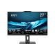 Моноблок MSI Pro AP272P 14M AiO 27" FHD (1920x1080)IPS AG Non-touch, Core i3-14100 (3.5GHz), 8Gb DDR5(1x8Gb), 256GB SSD M.2, Intel UHD, WiFi, BT,camera, WirelessKB&mouse Eng/Rus,No OS,1y war-ty, Black