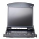 КВМ переключатель ATEN 1L/1R 16p C5 D.Rail LCD KVM over IP SW