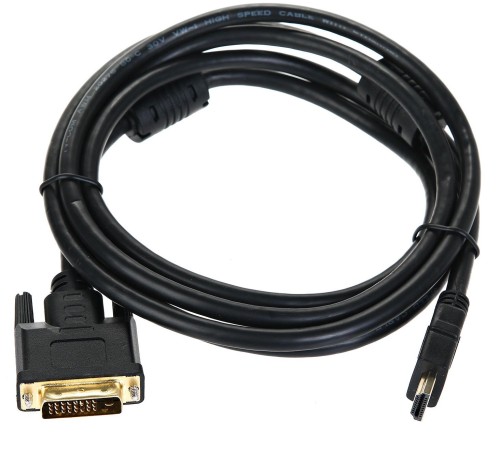 Кабель/ Кабель HDMI to DVI-D (19M -25M) 2м, 2 фильтра TV-COM <LCG135F-2M>