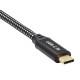 Адаптер/ Адаптер USB Type-Cm---->HDMI(f) , 4K@120HZ 8K@ 30Hz, Alum Shell,Telecom 0.15м<TUC040>