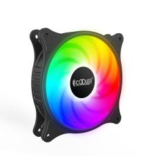Кулер для корпуса/ Case Cooler PCCooler FX 120 ARGB (120x120x25mm, 4-pin PWM, ARGB, 52.79CFM, 33.2dBA, 2000RPM, Black)