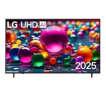 Телевизор ЖК 65'' LG/ 65", Ultra HD, Smart TV, WebOS, Wi-Fi, DVB-T2/C/S2, MR, 60Hz Native, 2.0ch (20W), 2 HDMI, 2 USB, 2 Pole, Charcoal Black, 2025