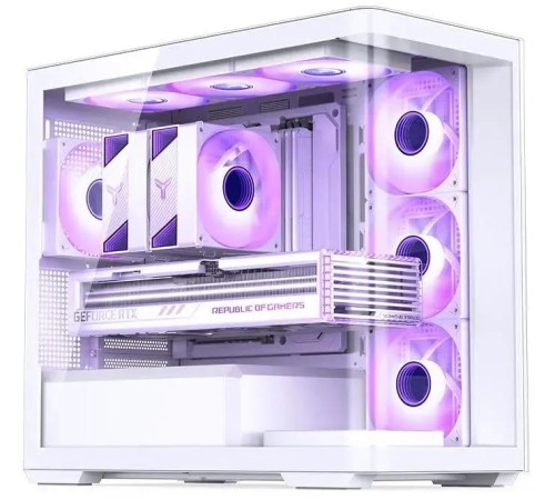Корпус без блока питания/ Case JONSBO D300, Mini-Tower, TG, no fan, 2xUSB-A 3.2 + 1xUSB-C 3.2, mATX, mITX White Корпус без блока питания/ Case JONSBO D300, Mini-Tower, TG, no fan, 2xUSB-A 3.2 + 1xUSB-C 3.2, mATX, mITX White