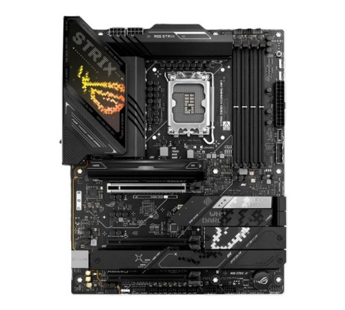 Материнская плата ASUS ROG STRIX Z890-H GAMING WIFI, LGA1851, Z890, 4*DDR5, 4*SATA, 5*M.2, 8*USB 3.2, 2*Type-C, 3*PCIx16, HDMI+DP, ATX; 90MB1K20-M0EAY0