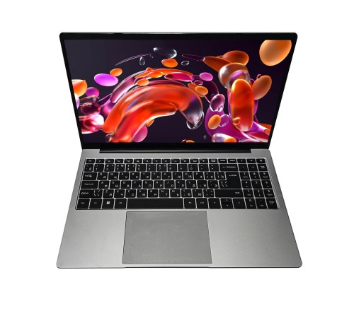 Ноутбук HIPER OFFICE HLP 15.6"(1920x1080 (матовый) IPS)/Intel Core i5 1235U(1.3Ghz)/16384Mb/512SSDGb/noDVD/Int:Intel UHD Graphics/Cam/BT/WiFi/53WHr/war 1y/1.7kg/Silver/Win10Pro + Screen 60Hz, 250nits