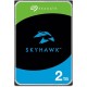 Жесткий диск/ HDD Seagate SATA 2Tb  SkyHawk  5400 rmp 6Gb/s 256Mb 1 year warranty