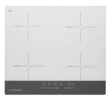 Встраиваемая варочная панель Kuppersberg/ индукция, 60 см, 4 конфорки, белый цвет
