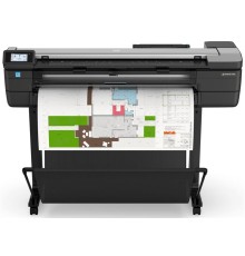 Широкоформатный принтер HP DesignJetT830 MFP (p/s/c, 36",4color,2400x1200dpi,1Gb,25sppA1,USB for Flash/GigEth/Wi-Fi,stand,media bin,rollfeed,sheetfeed,tray50 (A3/A4),autocutter,Scanner:600dpi,36x109",repl. F9A30A)