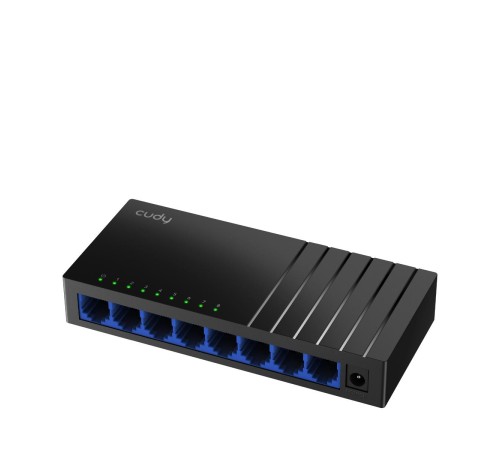Коммутатор/ 8-Port Gigabit Desktop Switch, 8 10/100/1000M RJ45 Ports, IGMP Snooping, Loop Detection/Prevention, 802.1p/DSCP QoS, Desktop Plastic Case, Power Saving, Plug & Play