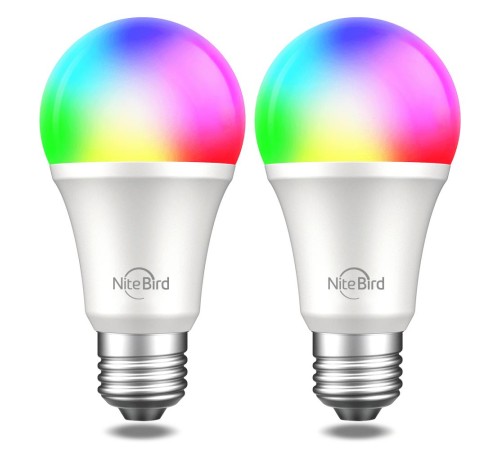 Комплект умных ламп Nitebird Smart bulb 2 шт. Мульти (Мятая упаковка) Комплект умных ламп Nitebird Smart bulb 2 шт. Мульти (Мятая упаковка)