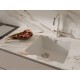 Кухонная мойка RIVELATO RIVELATO Мойка BERKANA 45 1-чаш 485*455, монтаж: универсальный, материал: кварц, цвет: иней