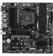 Материнская плата/ MB MSI AMD B550 sAM4, 4xDDR4(128GB), D-SUB/HDMI 2.1/DP, 1xPCIe 4.0x16, 2xPCIe 3.0, 1xLAN, Wi-Fi, BT, 4xSATA 6Gb/s, 2xM.2, 4xUSB 3.2, 2xUSB 2.0, 1xPS/2, mATX