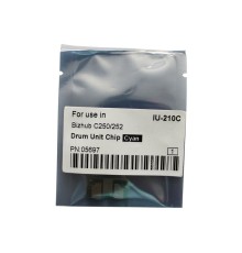 Чипы Чип драм-юнита для KONICA MINOLTA Bizhub C250/C252 (CET) Cyan, (WW), 45000 стр., CET5697