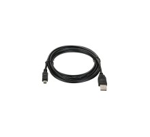 Кабель/ Кабель USB 2.0 A-->mini-B 5P (3,0м) чёрный, Telecom <TC6911BK-3.0M>