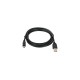Кабель/ Кабель USB 2.0 A-->mini-B 5P (3,0м) чёрный, Telecom <TC6911BK-3.0M>