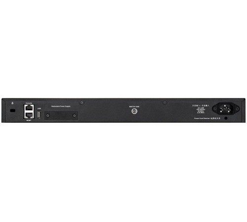 Коммутатор/ Managed L3 Stackable Switch 48x1000Base-X SFP, 2x10GBase-T, 4x10GBase-X SFP+, CLI, 1000Base-T Management, RJ45 Console, USB, RPS, Dying Gasp