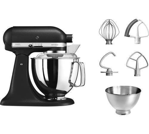 Настольный миксер KitchenAid Настольный миксер с откидным блоком Artisan 4.8 л, чугун Настольный миксер KitchenAid Настольный миксер с откидным блоком Artisan 4.8 л, чугун